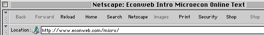 Netscape nav without toolbar pics